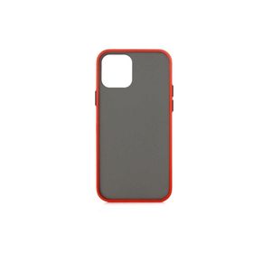 Zore Apple iPhone 12 Uyumlu Kırmızı Fri Silikon Kılıf
