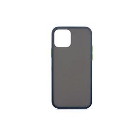 Zore Apple iPhone 12 Uyumlu Lacivert Fri Silikon Kılıf
