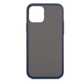 Zore Apple iPhone 12 Uyumlu Lacivert Fri Silikon Kılıf