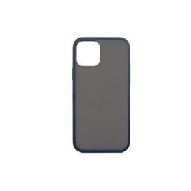 Zore Apple iPhone 12 Uyumlu Lacivert Fri Silikon Kılıf