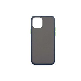 Zore Apple iPhone 12 Uyumlu Lacivert Fri Silikon Kılıf