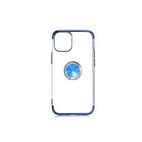 Zore Apple iPhone 12 Uyumlu Mavi Gess Silikon Kılıf