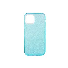 Zore Apple iPhone 12 Uyumlu Mavi Shining Silikon Kılıf