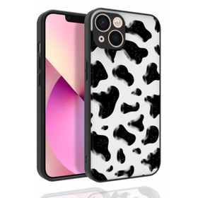 Zore Apple iPhone 13 Desenli Kamera Korumalı Parlak Nora Kapak Kılıf