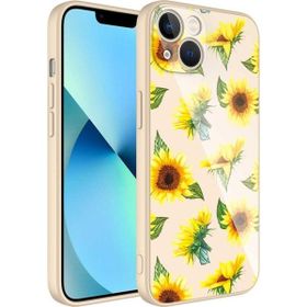 Zore Apple iPhone 13 Kamera Korumalı Desenli Sert Silikon Epoksi Kapak Kılıf