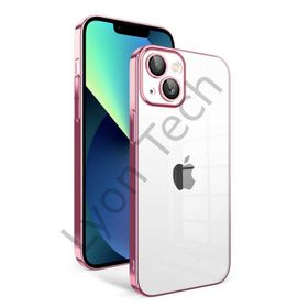 Zore Apple iPhone 13 Kamera Korumalı Renkli Çerçeveli Garaj Kapak Kılıf