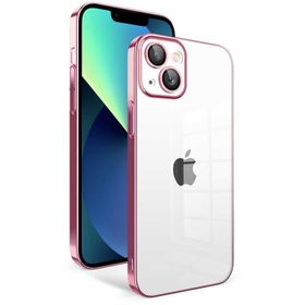 Zore Apple iPhone 13 Kamera Korumalı Renkli Çerçeveli Garaj Kapak Kılıf