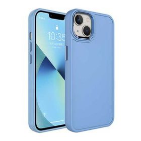 Zore Apple iPhone 13 Metal Çerçeve Buton Tasarımlı Sert Botox Kapak Kılıf