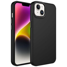 Zore Apple iPhone 13 Metal Çerçeve Buton Tasarımlı Silikon Luna Kapak Kılıf