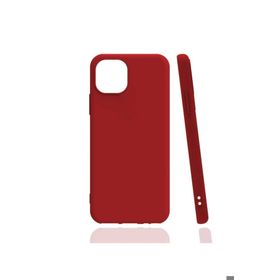 Zore Apple iPhone 13 Mini Uyumlu Biye Silikon Kırmızı Kılıf