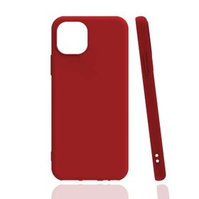 Zore Apple iPhone 13 Mini Uyumlu Biye Silikon Kırmızı Kılıf