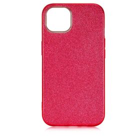 Zore Apple iPhone 13 Mini Uyumlu Kırmızı Shining Silikon Kılıf