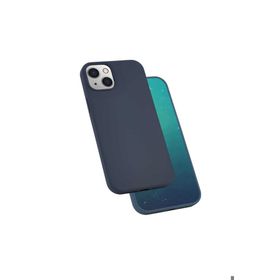 Zore Apple iPhone 13 Mini Uyumlu Lacivert Silk Silikon Kılıf