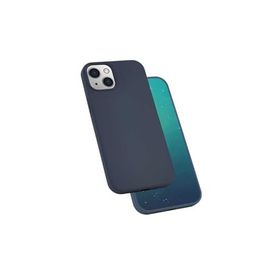Zore Apple iPhone 13 Mini Uyumlu Lacivert Silk Silikon Kılıf