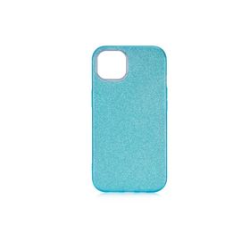 Zore Apple iPhone 13 Mini Uyumlu Mavi Shining Silikon Kılıf