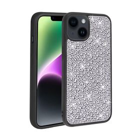 Zore Apple iPhone 13 Parlak Taşlı Tasarım Zore Ston Kapak Kılıf