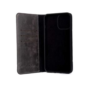 Zore Apple iPhone 13 Pro Hakiki Deri Multi Cüzdan Kılıf