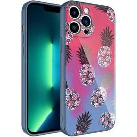 Zore Apple iPhone 13 Pro Kamera Korumalı Desenli Sert Silikon Epoksi Kapak Kılıf