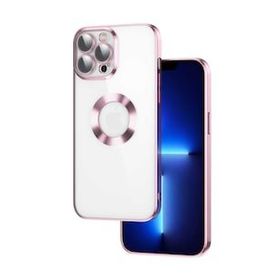 Zore Apple Iphone 13 Pro Kamera Korumalı Logo Gösteren Omega Kapak Kılıf