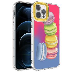 Zore Apple Iphone 13 Pro Kamera Korumalı Renkli Desenli Sert Korn Silikon Cep Telefonu Kılıfı