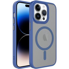 Zore Apple iPhone 13 Pro Mat Arka Yüzey Wireless Şarj Özellikli Flet Magsafe Kapak Kılıf