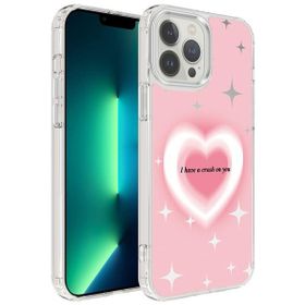 Zore Apple iPhone 13 Pro Max Airbagli Parlak Tasarımlı Zore Mimbo Kapak Kılıf