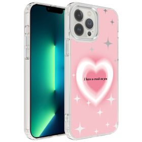 Zore Apple iPhone 13 Pro Max Airbagli Parlak Tasarımlı Zore Mimbo Kapak Kılıf
