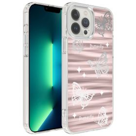 Zore Apple iPhone 13 Pro Max Airbagli Parlak Tasarımlı Zore Mimbo Kapak Kılıf