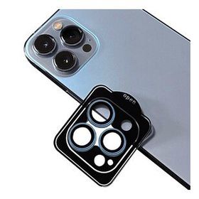 Zore Apple iPhone 13 Pro Max CL-11 Safir Anti-Reflective Siyah Kamera Lens Koruyucu