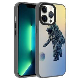 Zore Apple iPhone 13 Pro Max Desenli Dragon Sert Kapak Kılıf