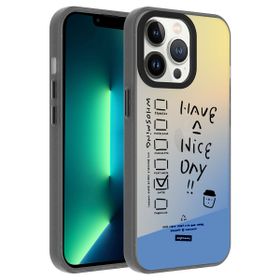 Zore Apple iPhone 13 Pro Max Desenli Dragon Sert Kapak Kılıf