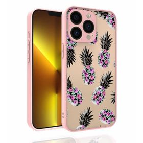 Zore Apple iPhone 13 Pro Max Desenli Kamera Korumalı Parlak Nora Kapak Kılıf
