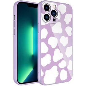 Zore Apple iPhone 13 Pro Max Kamera Korumalı Desenli Sert Silikon Epoksi Kapak Kılıf