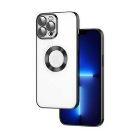 Zore Apple iPhone 13 Pro Max Kamera Korumalı Logo Gösteren Omega Kapak Kılıf