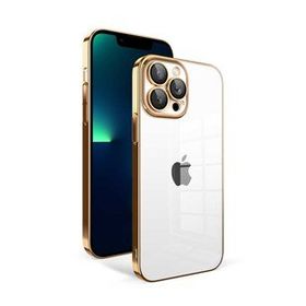 Zore Apple iPhone 13 Pro Max Kamera Korumalı Renkli Çerçeveli Garaj Kapak Kılıf