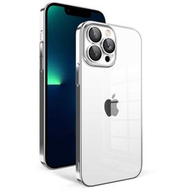 Zore Apple iPhone 13 Pro Max Kamera Korumalı Renkli Çerçeveli Garaj Kapak Kılıf
