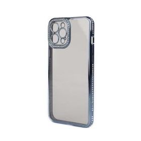 Zore Apple iPhone 13 Pro Max Kamera Korumalı Taşlı Mina Kapak Kılıf