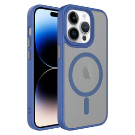 Zore Apple iPhone 13 Pro Max Mat Arka Yüzey Wireless Şarj Özellikli Flet Magsafe Kapak Kılıf
