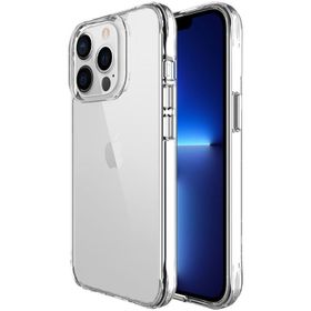 Zore Apple iPhone 13 Pro Max Şeffaf Ultra İnce Airbag Tasarımlı Okka Kapak Kılıf