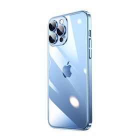 Zore Apple iPhone 13 Pro Max Sert Pc Renkli Çerçeveli Riksos Kapak Kılıf