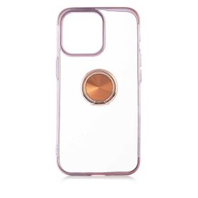 Zore Apple iPhone 13 Pro Max Uyumlu Gold Gess Silikon Kılıf