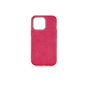 Zore Apple iPhone 13 Pro Max Uyumlu Kırmızı Shining Silikon Kılıf