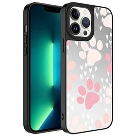 Zore Apple iPhone 13 Pro Max Uyumlu Mirror Kapak Pati Aynalı Desenli Kamera Korumalı Parlak Kılıf
