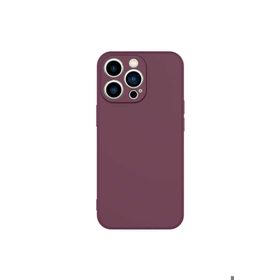 Zore Apple iPhone 13 Pro Max Uyumlu Pembe Koyu Mara Lansman Kapak Kılıf