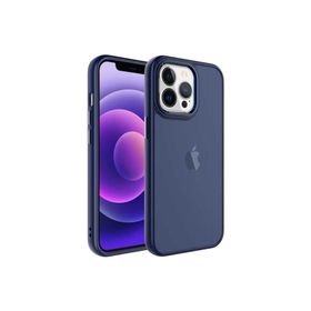 Zore Apple iPhone 13 Pro Max Uyumlu Siyah Buzlu Sert PC May Kapak Kılıf