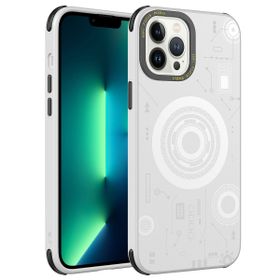 Zore Apple iPhone 13 Pro Max Wireless Şarj Özellikli Desenli Hot Kapak Kılıf