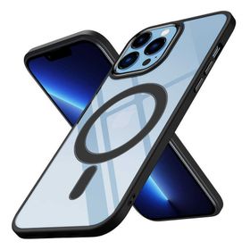 Zore Apple iPhone 13 Pro Max Wireless Şarj Özellikli Krom Magsafe Silikon Kapak Kılıf