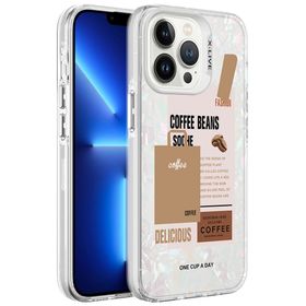 Zore Apple iPhone 13 Pro Mermer Desenli Marbello Kapak Kılıf