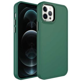 Zore Apple iPhone 13 Pro Metal Çerçeve ve Buton Tasarımlı Sert Botox Kapak Kılıf