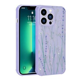 Zore Apple Iphone 13 Pro Simli Desenli Kamera Korumalı Parlak Popy Kapak Kılıf